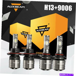 USwbhCg 4{R{H13 + 9006 LED̃hbWRAM 1500 2500 3500 2006 2009̂߂LEDwbhCgtHOCg 4x Combo H13+9006 LED Headlight Fog Light for Dodge Ram 1500 2500 3500 2006-2009