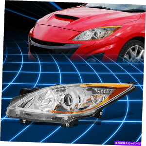 USwbhCg 10-13 MAZDA 3LHvWFN^[op[wbhCgv̎ւMA2518130 For 10-13 Mazda 3 LH Left Projector Bumper Headlight Lamp Replacement MA2518130