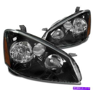 USwbhCg 05-06 Altima SE-R SE SL̎ւnQwbhCgwbhvvubN For 05-06 Altima SE-R SE SL Replacement Halogen Headlights Headlamps Lamp Black