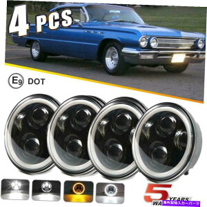 US�w�b�h���C�g �h�b�g5.75 5-3 / 4 Lound LED�w�b�h���C�g4PC Buick Lesabre Riviera Skylawk DOT 5.75 5-3/4 Round LED Headlights 4PC For Buick LeSabre Riviera Skylawk�y���s�A���i�z