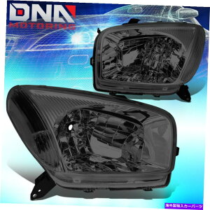 USwbhCg 01-03g^RAV4X[NnEWONAR[i[wbhCg/v̎ւ FOR 01-03 TOYOTA RAV4 SMOKED HOUSING CLEAR CORNER HEADLIGHTS/LAMP REPLACEMENT
