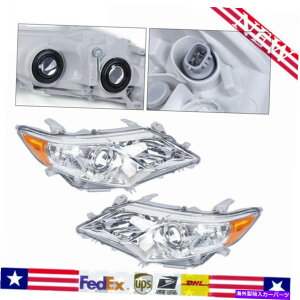 USwbhCg 12-14g^J[LEDCgvWFN^[wbhCg - NnEWONA For 12-14 Toyota Camry LED Light Projector Headlights - Chrome Housing Clear Len