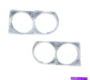 USwbhCg VtBbgZfXR107 560SL 380SLwbhCghAt[Zbg NEW Fits Mercedes R107 560SL 380SL Headlight Door Frame Set