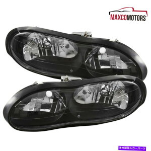 USwbhCg 1998-2002V{[J}Z28wbhCgvyA+E99 00 01 Black For 1998-2002 Chevy Camaro Z28 Headlights Lamps Pair Left+Right 99 00 01