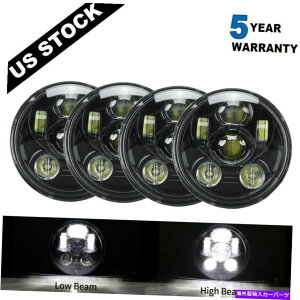 USwbhCg 4s[X5 3/4 "5.75 LEDwbhCgH4ubNnEWO1962-1975 4PCS 5 3/4 " 5.75 LED Headlight H4 Black Housing For Chevy Bel Air 1962-1975