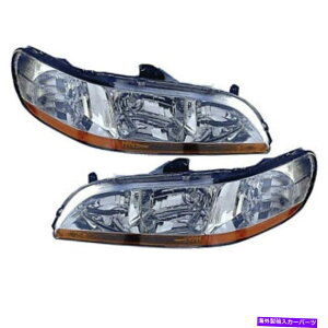 USwbhCg wbhCgEyAiJ[p2001-2002z_AR[htBbg Headlights Left And Right Pair High Quality CAPA Fits 2001-2002 Honda Accord