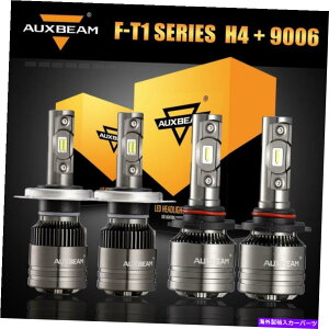 USwbhCg 4x AUXBeam T1R{H4 9003 HB2 LEDwbhCg9006tHOvzCg+fR[_[LoX 4X AUXBEAM T1 Combo H4 9003 HB2 LED Headlight 9006 Fog Lamp White+Decoder Canbus