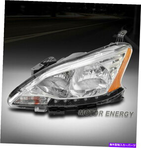USwbhCg 13 14 15 SENTRA LEDo[wbhCgwbhvvNhCoLHTCh For 13 14 15 Sentra LED Bar Headlight Headlamp Lamp Chrome Driver Left LH Side