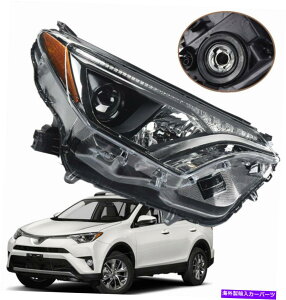 USwbhCg ALDATA RAV4 / 811100R080̂߂̃wbhvEȑwbhCg Headlamp Right Passenger Side Headlight for 2016-2018 Toyota RAV4 / 811100R080