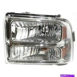 US�w�b�h���C�g F-250�X�[�p�[�f���[�e�B05-07�ACAPA�h���C�o���w�b�h���C�g�A�N���A�����Y For F-250 Super Duty 05-07, CAPA Driver Side Headlight, Clear Lens