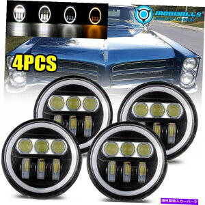 USwbhCg 4{5.75C`LEDvWFN^[wbhCgH5006tBbgPontiac Gto Grand Prix Firebird 4x 5.75" inch LED Projector Headlight H5006 Fit Pontiac GTO Grand Prix Firebird