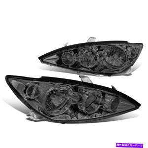 USヘッドライト 05-06トヨタカムリXV30スモークハウジングヘッドライトクリアコーナーサイドランプキット FOR 05-06 TOYOTA CAMRY XV30 SMOKED HOUSING HEADLIGHT CLEAR CORNER SIDE LAMP KIT