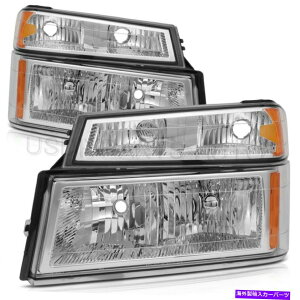 USwbhCg tBbg2004-2012V{[RhGMCLjIN[wbhCgAZǔ Fits 2004-2012 Chevy Colorado GMC Canyon Chrome Headlights Assembly Replacement