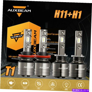 USwbhCg AUXBeamR{4X H1 H11 6500K LEDwbhCgd70W 8000LM CANBUS HI LOr[T1 AUXBEAM Combo 4x H1 H11 6500K LED Headlight Bulb 70W 8000lm Canbus Hi Lo Beam T1