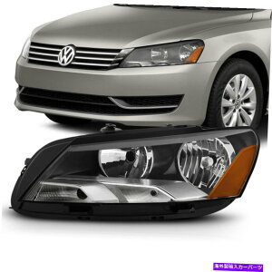 US�w�b�h���C�g [�t�@�N�g���[�X�^�C��] 2012-2015 VW Passat�h���C�o�����w�b�h���C�g�����v�̌��� [Factory Style] 2012-2015 VW Passat Driver Side Left Headlight Lamp Replacement�y���s�A���i�z