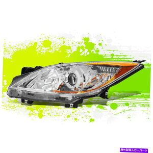 USwbhCg }c_3 w ??/nQNnEWÔ߂̃t@Ng[X^CvWFN^[wbhCgv Factory Style Projector Headlight Lamp for Mazda 3 w/Halogen Chrome Housing Left