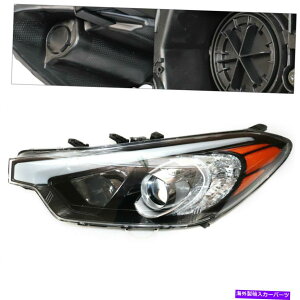 US�w�b�h���C�g 2014�N2015�N2015�N2016�N��Hirogen�w�b�h���C�gW / O LED�|�W�V�����h���C�o�[LH Halogen Headlight W/O LED Position Driver LH For 2014 2015 2016 KIA Forte Forte