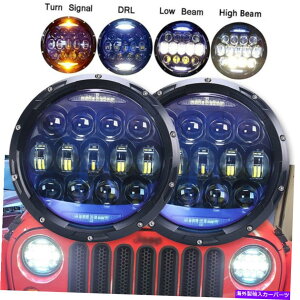 USwbhCg 2s[X130W 7C`EhLEDwbhCgW[vO[JK TJ JKU HUMMER H1 H2 2Pcs 130W 7 inch Round LED Headlight for Jeep Wrangler JK TJ LJ JKU Hummer H1 H2
