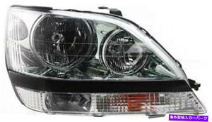 USwbhCg 2001-2003 Lexus RX300̂߂̉EȑwbhCgwbhv Right Passenger Side Headlight Head Lamp for 2001-2003 Lexus RX300