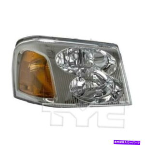 USヘッドライト Headlightは2009年にフィット2009年在庫在庫権利 Headlight Fits 2009 Envoy New CAPA AM Assy In Stock Premium Right