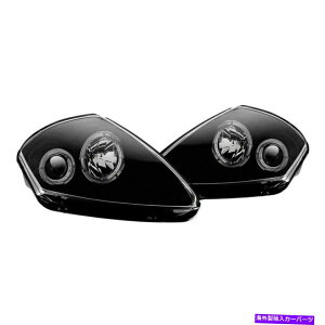 US�w�b�h���C�g Mitsubishi Eclipse 00-05 Winjet WJ10-0215-04 Black Halo Projector�w�b�h���C�g For Mitsubishi Eclipse 00-05 Winjet WJ10-0215-04 Black Halo Projector Headlights