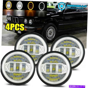 USwbhCg 4X 5.75 "5 3/4EhH4NLEDwbhCgH5006tBbgBMW 325I 528I 530I 533I 4x 5.75" 5 3/4 Round H4 Chrome LED Headlights H5006 Fit BMW 325i 528i 530i 533i