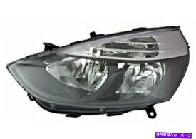 USヘッドライト Repo Right Black HeadlightフロントランプがフィットRenault Clio Hatchback Wagon 2012- DEPO RIGHT Black Headlight Front Lamp Fits RENAULT Clio Hatchback Wagon 2012-