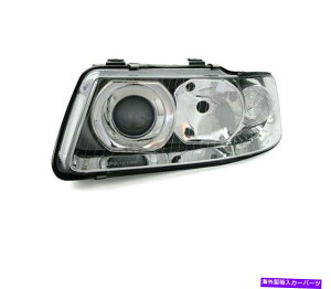 US�w�b�h���C�g Audi A3 2000 2000 2001 2003 VP669L�N���[���u���b�NLHD Left Headlight for Audi A3 8L 2000 2001 2002 2003 VP669L Chrome Black LHD�y���s�A���i�z