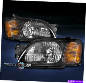 US�w�b�h���C�g 2000-2004���K�V�[L / 2003-2006 Baja Sport�̌����p�w�b�h���C�g�����v�N���� REPLACEMENT HEADLIGHTS LAMPS CHROME FOR 2000-2004 LEGACY L/2003-2006 BAJA SPORT�y���s�A���i�z