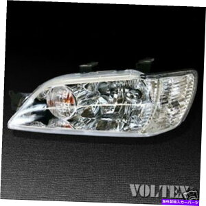 US�w�b�h���C�g 2002-2003�O�H�����T�[�w�b�h���C�g�����v�N���A�����Y�n���Q���h���C�o�[���� 2002-2003 Mitsubishi Lancer Headlight Lamp Clear lens Halogen Driver Left Side