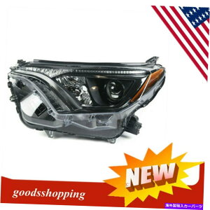 USwbhCg 2016-2018g^RAV4`[uo[nQvWFN^[wbhCghCo[TCh For 2016-2018 Toyota Rav4 Tube Bar Halogen Projector Headlights Left Driver side