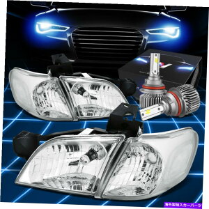 USwbhCg FIT 1997-2005x`[/VGbgwbhCg+R[i[CgW / LEDXX^CN Fit 1997-2005 Venture/Silhouette Headlights+Corner Light W/LED Slim Style Chrome