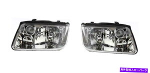 USwbhCg 99-02tHNX[QWFbgVW2502115AVW2503115̂߂̃hCo[qwbhCg Driver & Passenger Headlights for 99-02 Volkswagen Jetta VW2502115, VW2503115