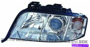 USwbhCg LHDwbhCgAEfBA6 2001-2004E1EL008472-021 LHD Headlight Audi A6 2001-2004 Right Side 1EL008472-021