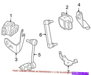 USwbhCg BMW 37146853754̂߂̖{OEMwbhCgxZT[ Genuine OEM Headlight Level Sensor for BMW 37146853754