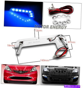 USwbhCg 98-11tH[hNErNgAN[wbhCg+R[i[vW / BLUE LED DRLLbg FOR 98-11 FORD CROWN VICTORIA CHROME HEAD LIGHTS +CORNER LAMP W/BLUE LED DRL KIT
