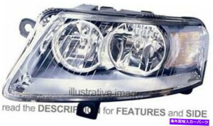 USwbhCg LHDwbhCgAEfBA6 2004-2008E4F0941004A. LHD Headlight Audi A6 2004-2008 Right Side 4F0941004A