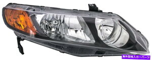 USwbhCg HeadlightAZuRight Dorman 159109806-11z_VrbNɍĂ܂ Headlight Assembly Right Dorman 1591098 fits 06-11 Honda Civic