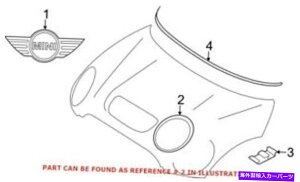 USwbhCg ~j51139813824̂߂̖{OEMwbhCggO Genuine OEM Headlight Trim Ring for Mini 51139813824