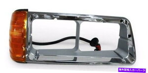 US�w�b�h���C�g FreightLiner FLD 112 120�V���[�Y1990-1996�w�b�h���C�g�x�[���R�[�i�[�����v - �E FREIGHTLINER FLD 112 120 SERIES 1990-1996 Head Light Bezel Corner Lamp - RIGHT