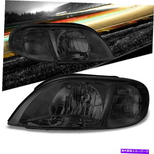 USwbhCg NnEWO/X[NYOEtN^[wbhCg99-03tH[hX^[3.0L Chrome Housing/Smoke Lens OE Reflector Headlight For 99-03 Ford Windstar 3.0L