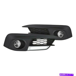 US�w�b�h���C�g �z���_�V�r�b�N2016-2017 Lumen 86-1001607�t�@�N�g���[�X�^�C���̖����C�gW LED DRL For Honda Civic 2016-2017 Lumen 86-1001607 Factory Style Fog Lights w LED DRL�y���s�A���i�z