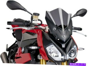 USwbhCg 7040F Puig Windscreen̐VGen Sport Dark Smusm. 7040F Puig Windscreen Naked New Gen Sport Dark Smoke