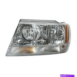 USヘッドライト ヘッドライトアセンブリ - NSF認証済み左TYCフィット99-04ジープグランドチェロキー Headlight Assembly-NSF Certified Left TYC fits 99-04 Jeep Grand Cherokee