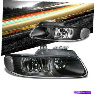 USwbhCg 96-99 Chrysler Voyager 3.3L̂߂̍Z/NAYOEvWFN^[̃wbhCg Black Housing/Clear Lens OE Projector Headlight For 96-99 Chrysler Voyager 3.3L