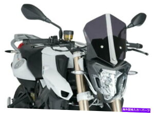 USwbhCg 7650f Puig Windscreen̐VQX|[c_[NX[N 7650F Puig WindsCReen Naked New Gen Sport Dark Smoke