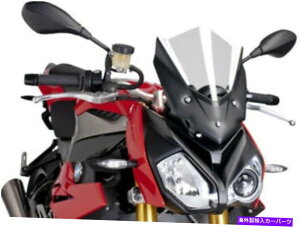 USwbhCg 7040W Puig Windscreen̐VGen Sport Clear 7040W Puig Windscreen Naked New Gen Sport Clear