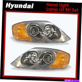 USヘッドライト ヒュンダイティブロンクーペ2003-2004のための新しい純正OEMヘッドライトランプLH RHセット New Genuine OEM Head Light Lamp LH RH Set for Hyundai Tiburon Coupe 2003-2004