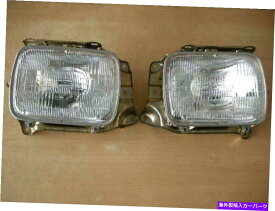 USヘッドライト 日産日当たりの良いB310 KB310ヘッドライトデータンフロントランプL + R NOS NISSAN SUNNY B310 KB310 Head light Datsun Front Lamps L+R NOS