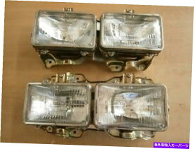 USヘッドライト 日産ブルーバード810ヘッドライトフロントランプL + R NOS新しい古い在庫 Nissan Bluebird 810 Head light Front Lamps L+R Nos New old stock